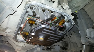 Замена масла в АКПП Jaguar XF  