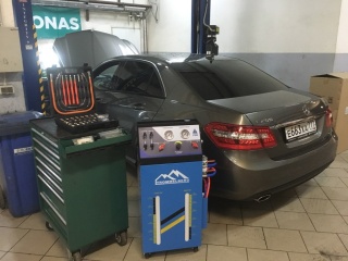 Аппаратная замена масла в АКПП Jaguar XF  