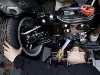 Диагностика подвески Jaguar XKR  